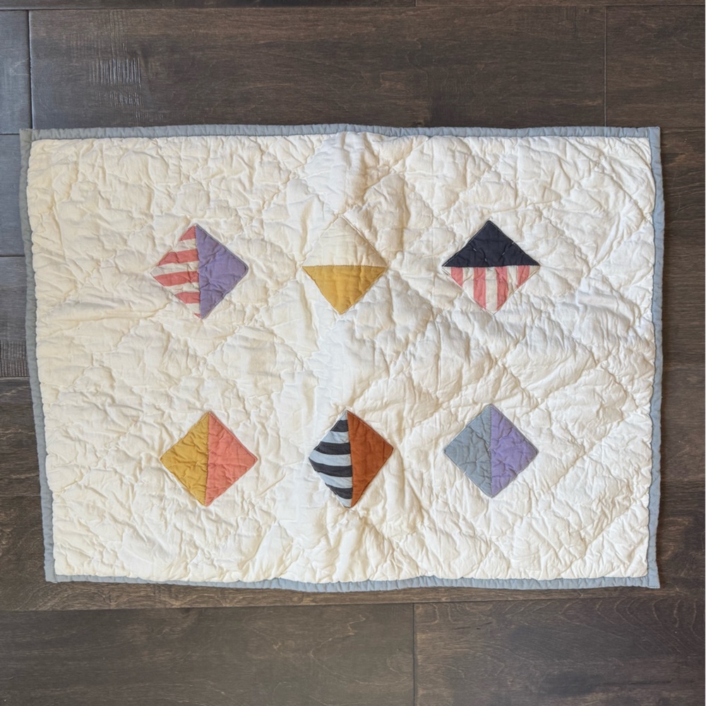 Crate and Kids quilted sham for standard pillow